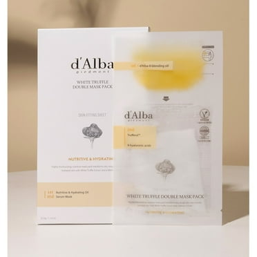 d'Alba White Truffle Double Mask Pack Sheet [Nutritive & Hydrating] 4P
