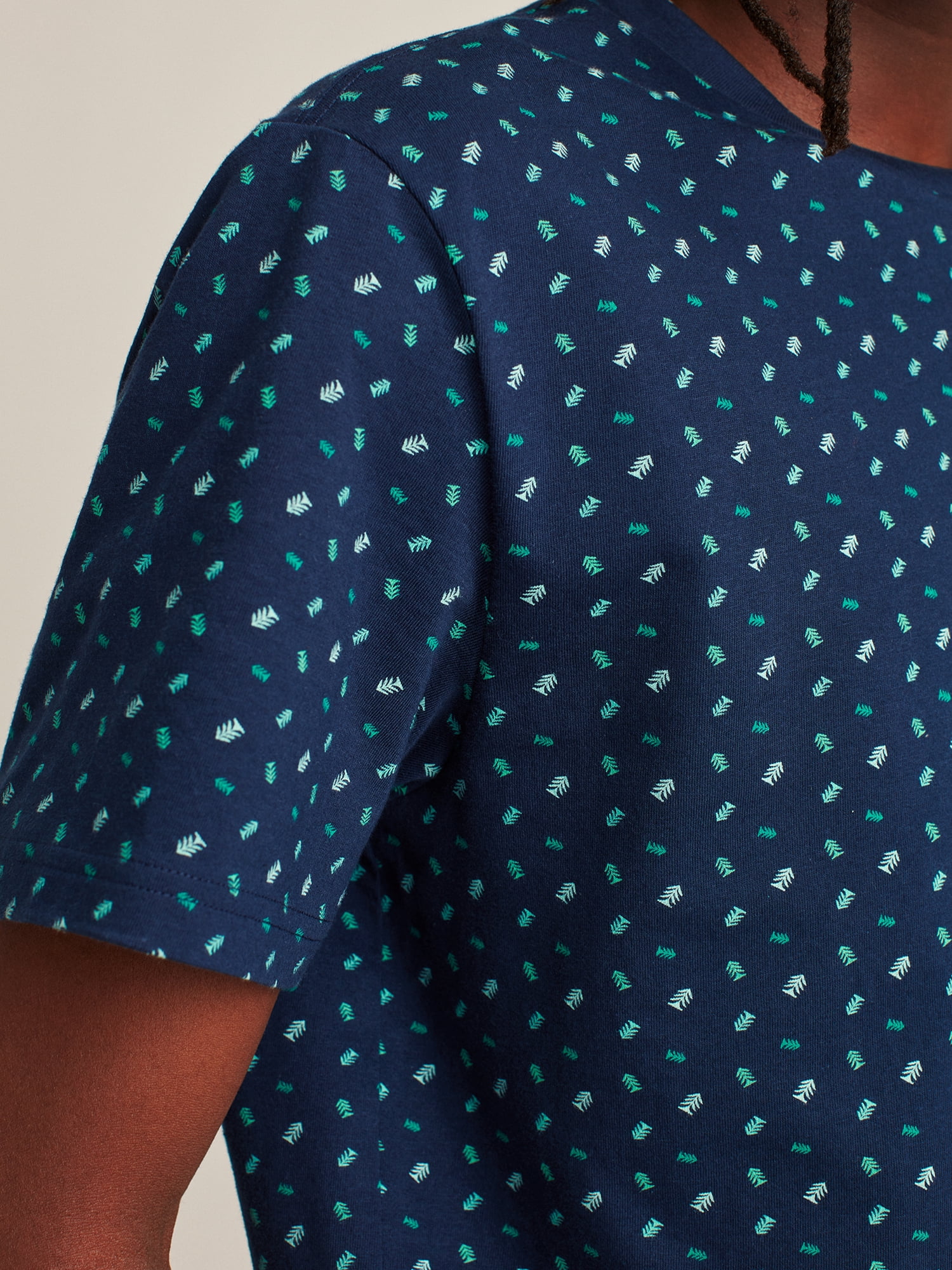 Bonobos Fielder Men's and Big Men's Short Sleeve Mini Tree Graphic Tee, up to 3XL