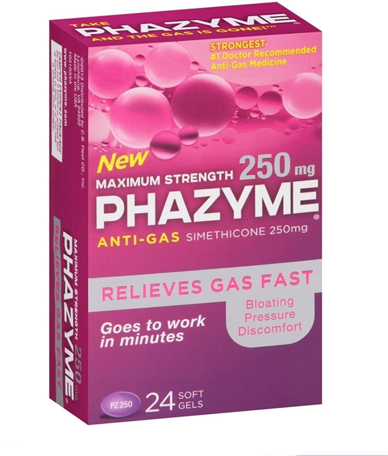 Buy Phazyme AntiGas Simethicone Maximum Strength Fast Relief, 24ct, 3