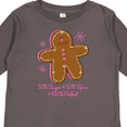thumbnail image 4 of Inktastic Sugar & Spice Gingerbread Girls Long Sleeve Toddler T-Shirt, 4 of 5