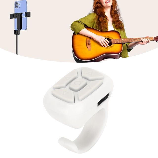 Obturador remoto de teléfono multifuncional, anillo inteligente para tableta de teléfono Inteligente, de Página, Control de Cámara de Teléfono, Compatible Con ios 15.0,8.0