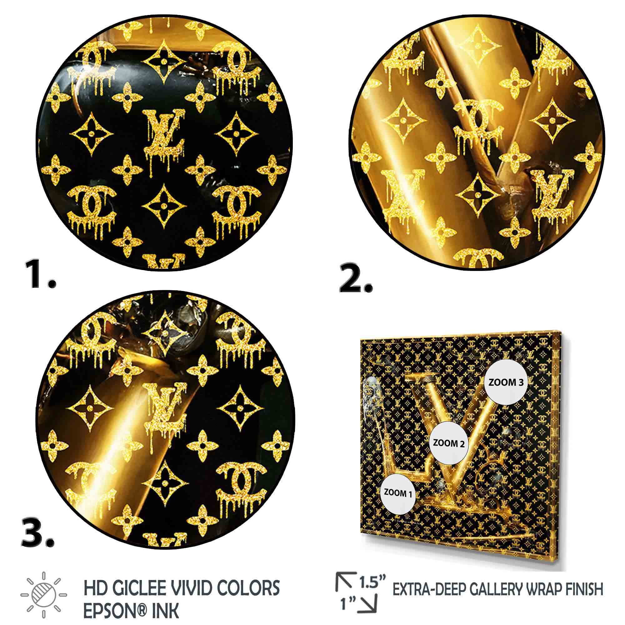 Designart Luxury Brand Design I Canvas Wall Art
