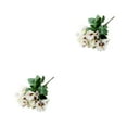 thumbnail image 2 of Transemion Wide Artificial Flower Decorations For Indoor And Outdoor Spaces Easy To Clean Cloth Fake Plants Flowers Garden JH1237 2Set, 2 of 6