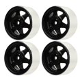 thumbnail image 1 of 4Pcs Metal  Hub Wheel Rims Performance Improvement, Suitable For Vehicles With 1.9 Inch Tire Skins, 1 of 8