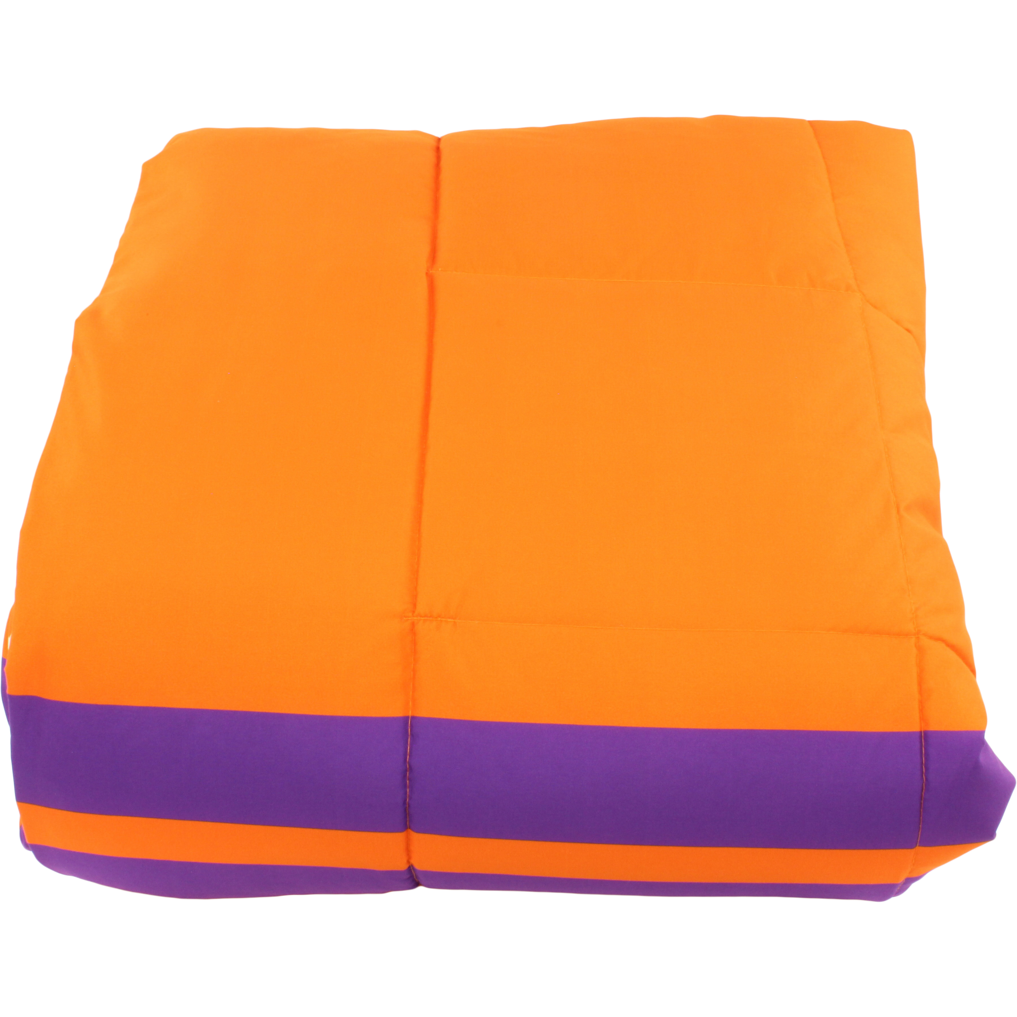 Clemson Tigers Reversible Big Logo Soft and Colorful Comforter, Full