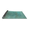 thumbnail image 2 of Ahgly Company Indoor Rectangle Oriental Light Blue Industrial Area Rugs, 2' x 4', 2 of 4