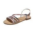 thumbnail image 3 of Summer Ladies Shoes Casual Women's Sandals Roman Beach Sandals, 3 of 4