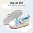thumbnail image 2 of DREAM PAIRS Toddler Girls’ Rainbow Sneakers, Casual School Walking Shoes with Hook-and-Loop Closure for Little Kids, 2 of 6