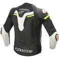 thumbnail image 3 of Alpinestars Missile Ignition Mens Leather Jacket Black/White/Yellow 52 EUR, 3 of 3