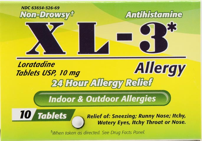 Xl-3 Allergy 10-Ct
