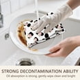 thumbnail image 7 of 6 Pcs Funny Kitchen Towels,White Cow Black Spot Pattern Microfiber Dish Towels,Kitchen Tea Towels,Kitchen Towel Set (18" X 26"), 7 of 7