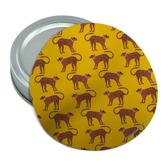 Glam Cheetahs Round Rubber Non-Slip Jar Gripper Lid Opener