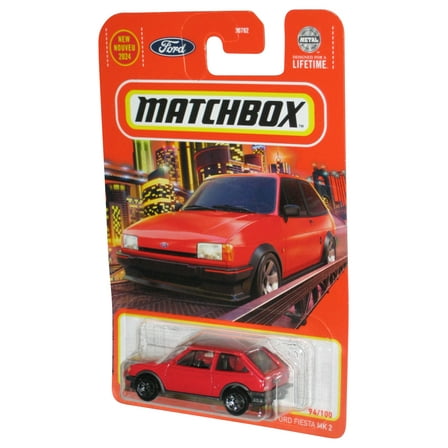 Matchbox 1983 Ford Fiesta MK 2 (2024) Red Toy Car 94/100