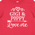 thumbnail image 4 of Inktastic Gigi and Poppy Love Me Boys or Girls Baby T-Shirt, 4 of 5