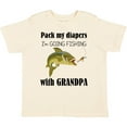 thumbnail image 3 of Inktastic Going Fishing with Grandpa Boys or Girls Toddler T-Shirt, 3 of 5