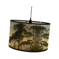thumbnail image 4 of FashionCha Drum Print Lamp Shade 11.8x11.8x8 inch Drum Shaped Lamp Shades for Hanging Style Style D, 4 of 9