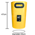 thumbnail image 2 of Cubo Plegable - Amarillo - 15L Adepaton CPB-DE-HJJ-149-5, 2 of 5