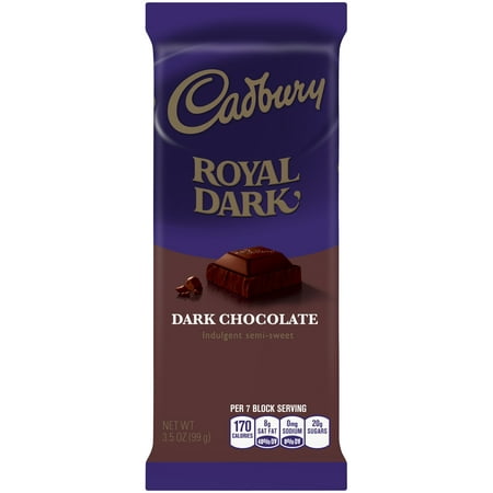 Cadbury Royal Dark Chocolate Bar, 3.5 oz