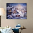 thumbnail image 4 of Great Big Canvas "In A One Horse Open Sleigh"  by Nicky Boehme Navy Blue    Wrapped Canvas Print Wall Artwork, 4 of 7