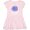 Ballerina Pink, variant on Inktastic I'm So Cute, I Must Be Greek Sunflower Greece Flag Girls Toddler Dress