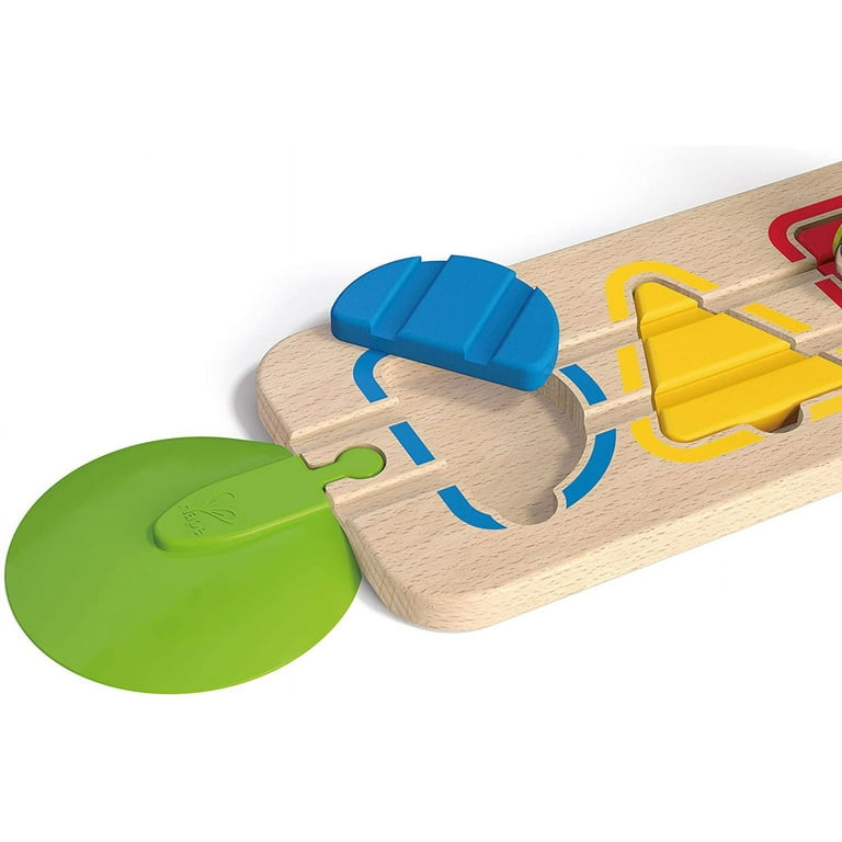 Hape color and shape deals wooden block sorter