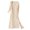 Beige, variant on Baqcunre Womens Sweaters Ladies' Solid Linen Ice Cotton And Linen Knit Cardigan Midi Tops For Women 2023 Winter Coats For Women Beige L