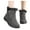 Grey, variant on Womens Snow Boots with Zipper Winter Warm Anti-Slip Ankle Boots Furry Lined Outdoor Booties