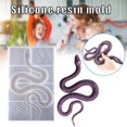 thumbnail image 1 of Snake Epoxy Resin Mold Reusable DIY Silicone Mould Handicraft Making Supplies for Home Kitchen New, 1 of 10