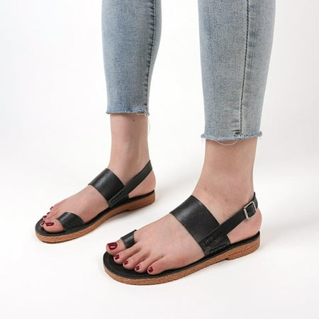 

UMfun Summer Ladies Flip-Flops Flat Heel Slippers Sandals Casual Flip Flops Women s Shoes