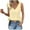 Yellow, variant on Diufon Tank Tops for Women V Neck Sleeveless Lace-Up Strap Tunics Summer Casual Solid Color Tshirts