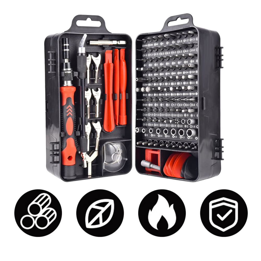 PC ORIA Precision Screwdriver Set Computer Repair Tool Kit for iPhone 120 in 1 Screwdriver Kit with 101 Bits Computer Mini Magnetic Screwdriver Set Toys