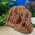thumbnail image 3 of Resina simulada ajardinada rocalla acuario pecera ornamento terrario artesanía decorativa, 3 of 5