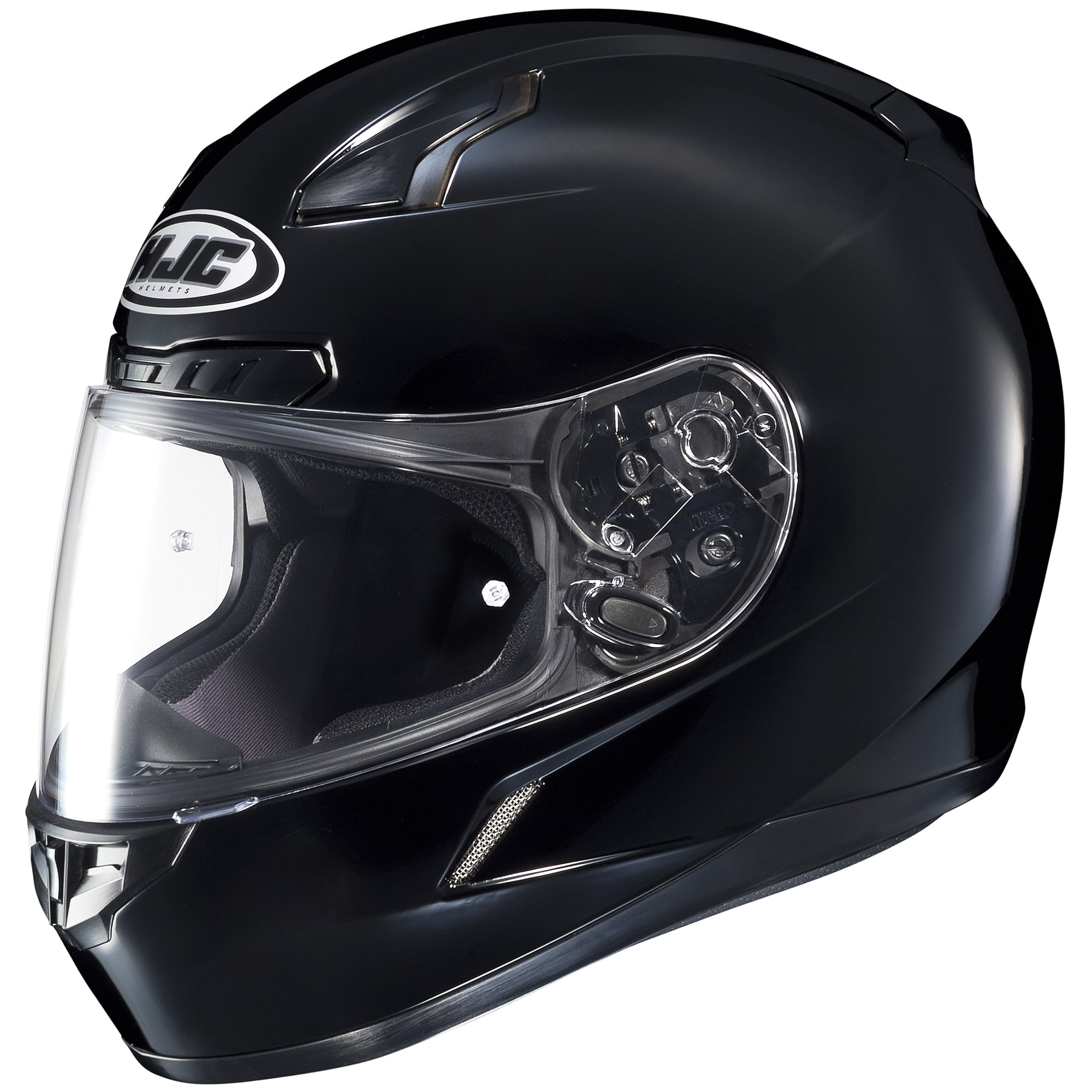 HJC CL-17 Motorcycle Helmet Gloss Black M MD Medium Snell M2015 