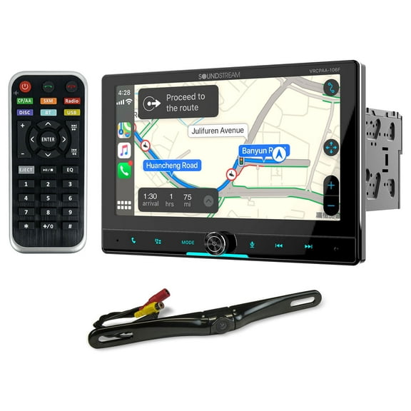Soundstream VRCPAA-106F 10.6" Car Receiver Bluetooth/Carplay/Android Backup Cam