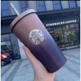 thumbnail image 1 of Starbucks Bouteille Isotherme en Acier Inoxydable à Double Paroi 473ml avec Paille, 1 of 2