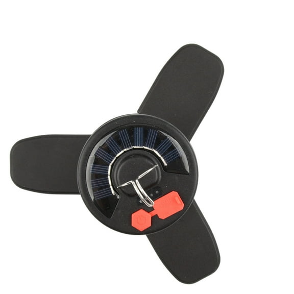 Hiroekza USB Solar Camping Light - 3 Folding Fan, Hanging Tent Light Outdoor Lamp for Camping, Hiking, Outage, Cellphone Emergency Charging