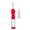 thumbnail image 4 of BUYISI Convenient And Comfortable Grip Ergonomic Design Seam Ripper Cross Stitch Sewing Thread Remover Needlework Tool Red, 4 of 5