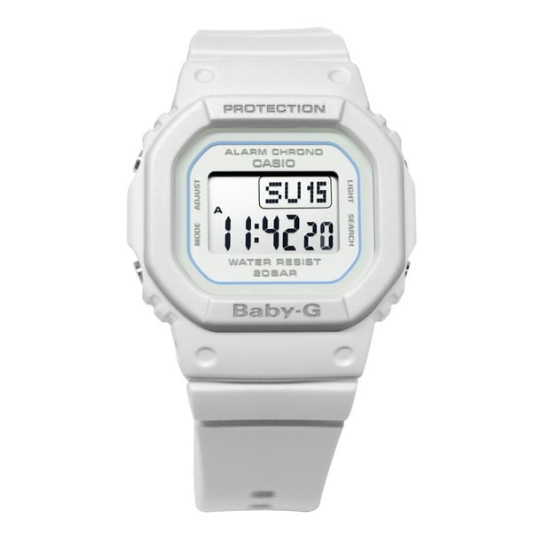 casio baby g white rose gold