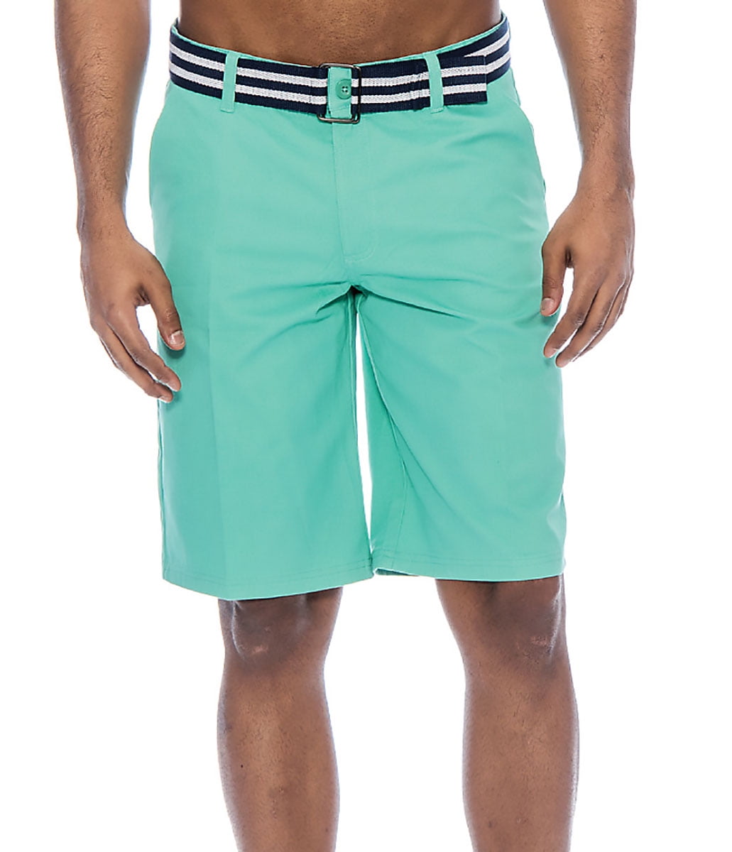 True Rock Men's Bahamas Belted Walking Shorts
