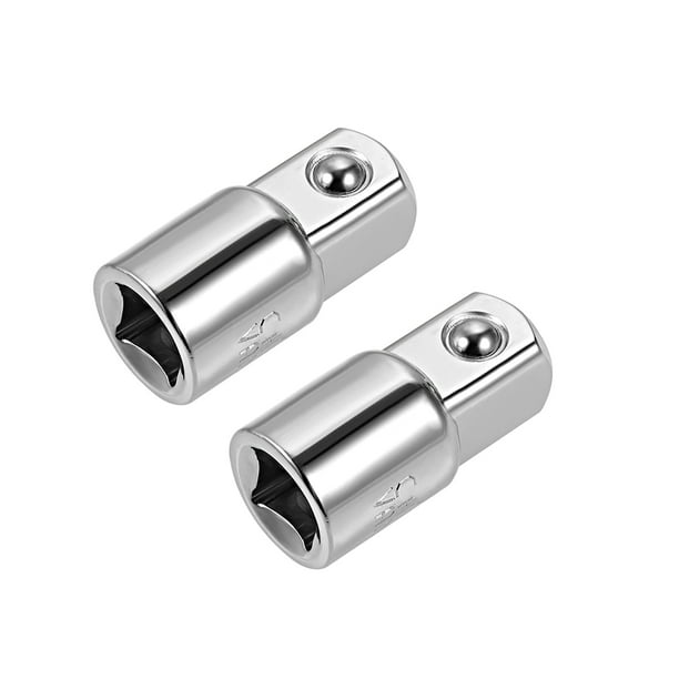 2pcs 3/8 Inch Drive (F) x 1/2 Inch (M) Socket Adapter ...