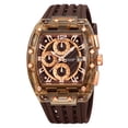 thumbnail image 2 of Reloj de negocios para hombre con manecillas luminosas – Reloj de pulsera cronógrafo de cuarzo resistente al agua para ocasiones formales y uso diario, reloj analógico clásico para la oficina y u, 2 of 6