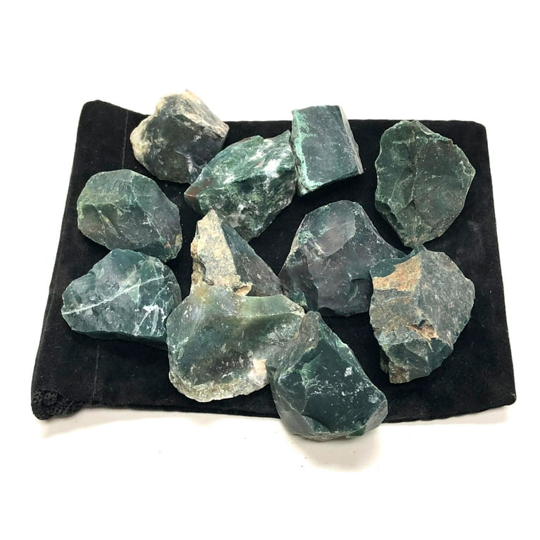 Zentron Crystal Collection: 1/2 Pound Rough Natural Green