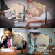 thumbnail image 4 of Lampe De Bureau Led 3 Modes Couleur 5 Niveaux Luminosit Lampe De Chevet Table Touche Led Port Usb Sans Fil Charger Telphone Support Affichage Lcd, 4 of 5