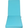 thumbnail image 2 of Outdoor Lounge Chair Cushions Patio Chaise Lounge Replacement Cushions Funiture Seat Cushions Chair Pads (Sky Blue-1 pc), 2 of 11
