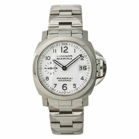 Panerai Marina - Pre-Owned Panerai Luminor Marina PAM00051 Steel Watch (Certified Authentic & Warranty)
