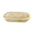 thumbnail image 3 of GROWTH TANK Wooden Bowl Large Capacity Stackable Oval Bowl for Home Kitchens Pantry Brown A, 3 of 9