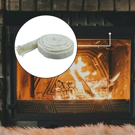 

GLFILL Wood Stove Replacement Gasket Graphite Impregnated Fiberglass Gaskets Tape Self-Adhesive for Woodburning Coal Stoves