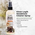 thumbnail image 2 of Tombstone cleaner, for graves and monuments, tombstone cleaning solution removes dirt and plant growth, restores the natural shine of granite, marble, slate, concrete, limestone, and stone, 8 ounces, 2 of 4