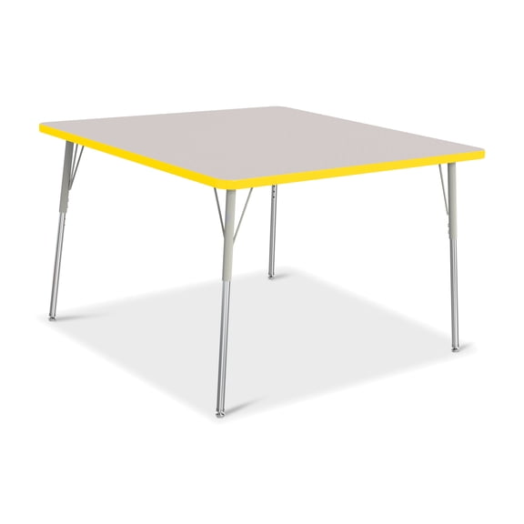 Jonti-Craft Rainbow Accents KYDZ Square Activity Table