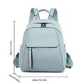 thumbnail image 3 of Women Backpack Large Capacity Fashion PU Leather Student Backpack (L Pink), 3 of 6